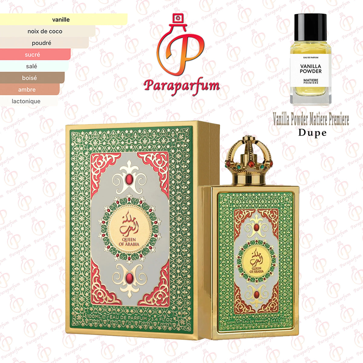 Queen Of Arabia Lattafa 100ml