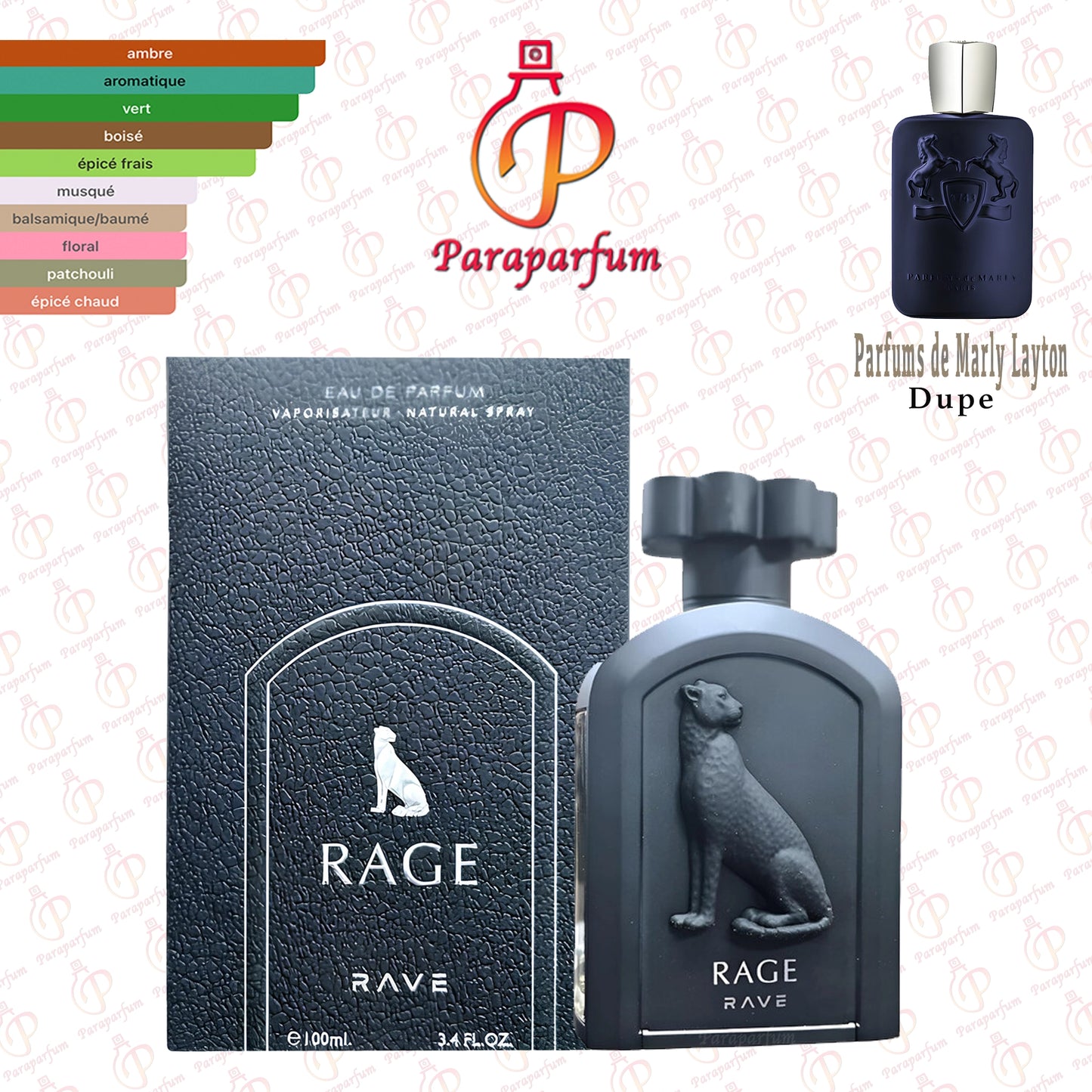 Rage Rave Lattafa 100ml