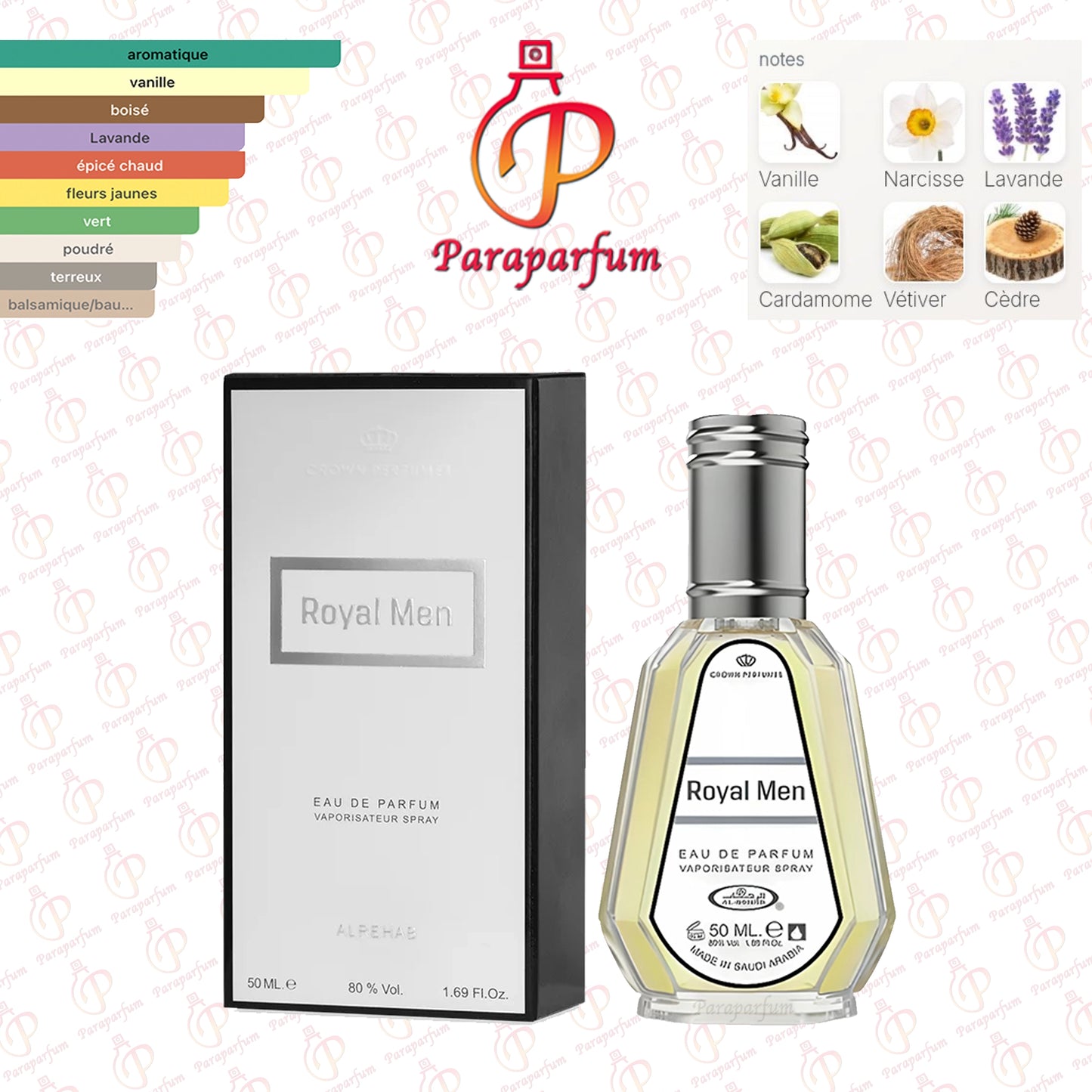 Royal Men Al Rehab 50ml