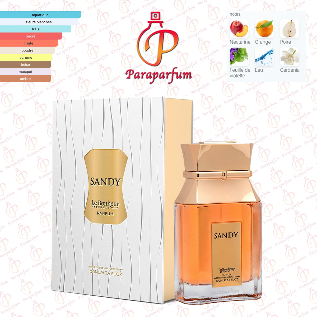 Sandy Le Bonheur Perfumes 100ml