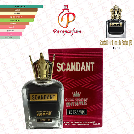 Scandant John Gustav Homme Le Parfum Fragrance World 100ml