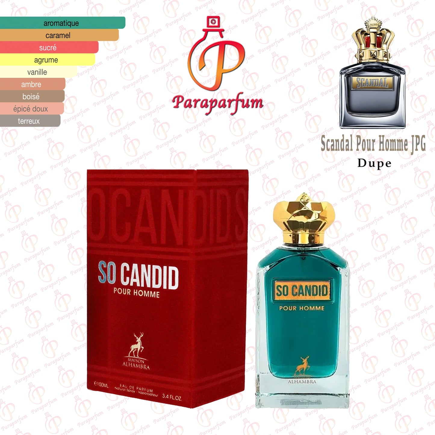 So Candid Pour Homme Maison Alhambra 100ml