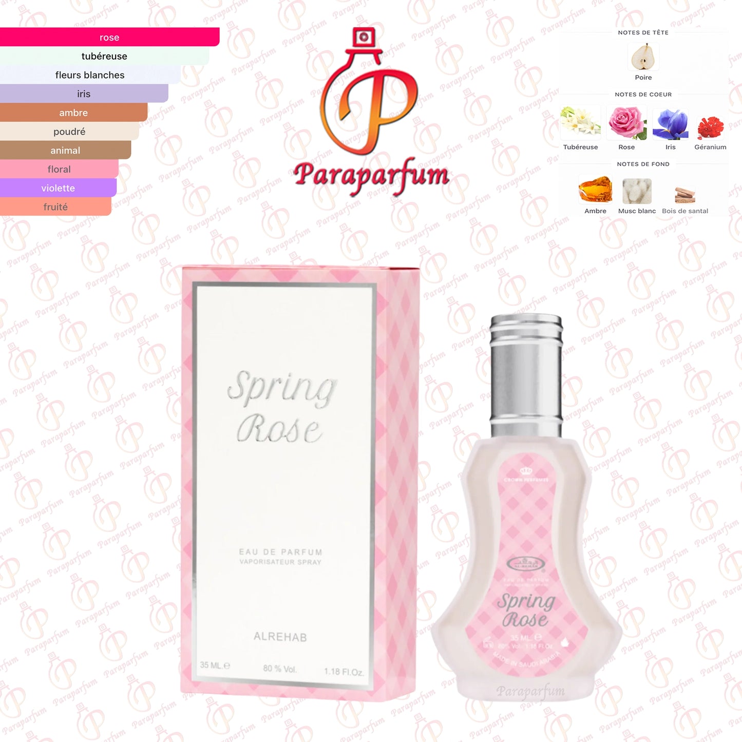 Spring Rose Al Rehab 35ml