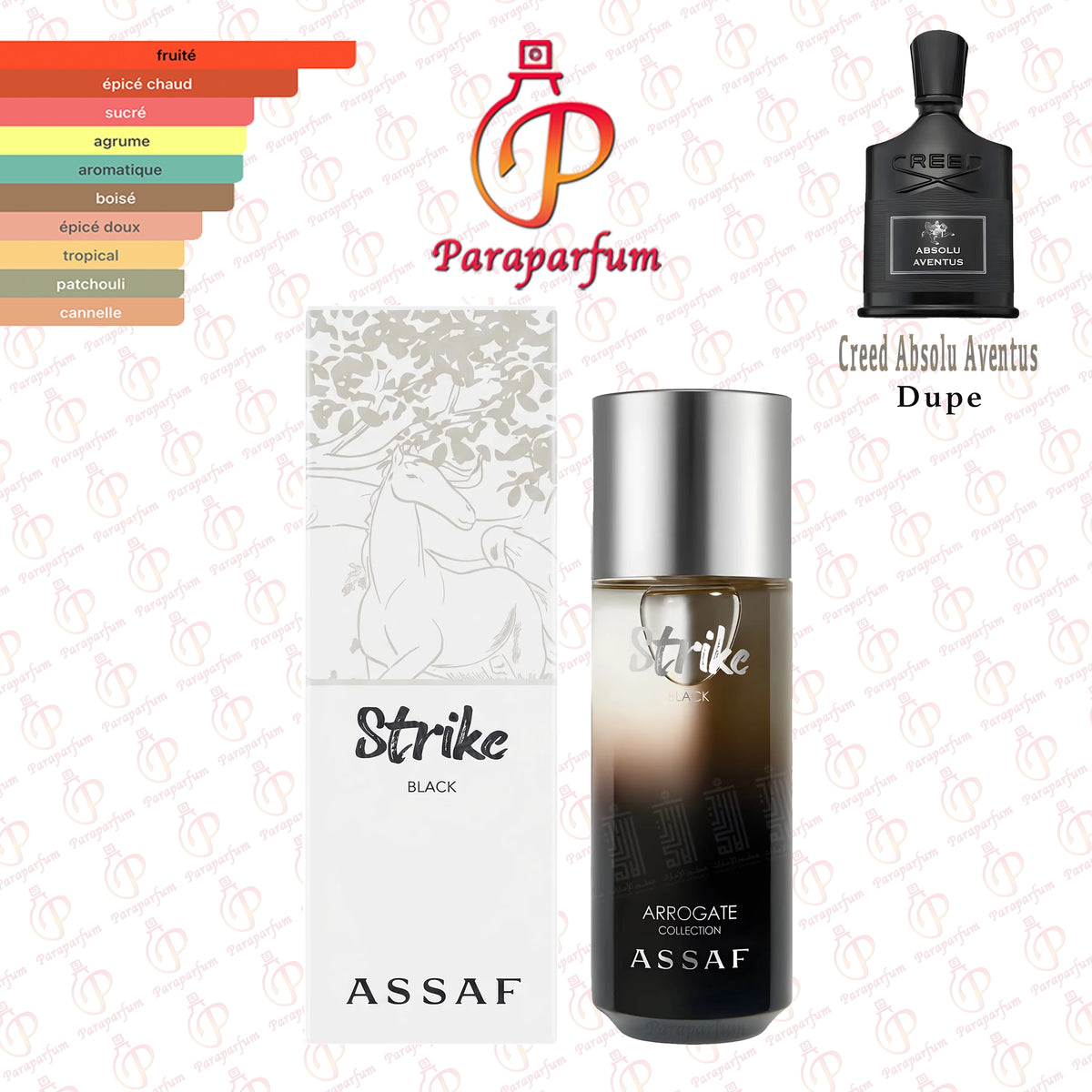 Strike Black Assaf 125ml