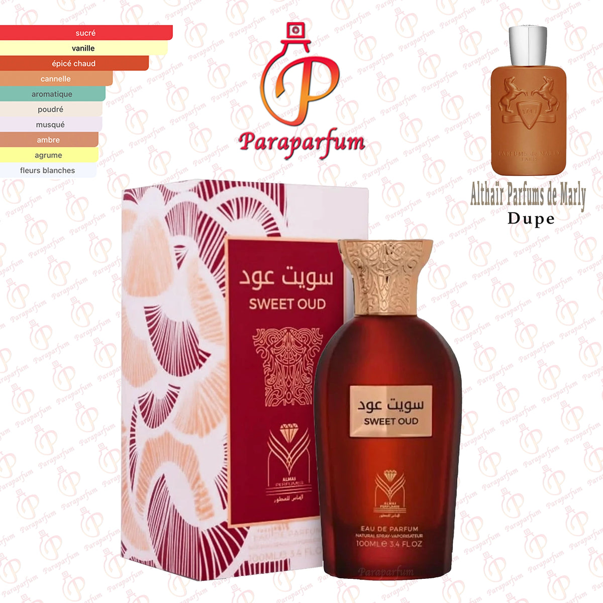 Sweet Oud Almas Perfumes 100ml