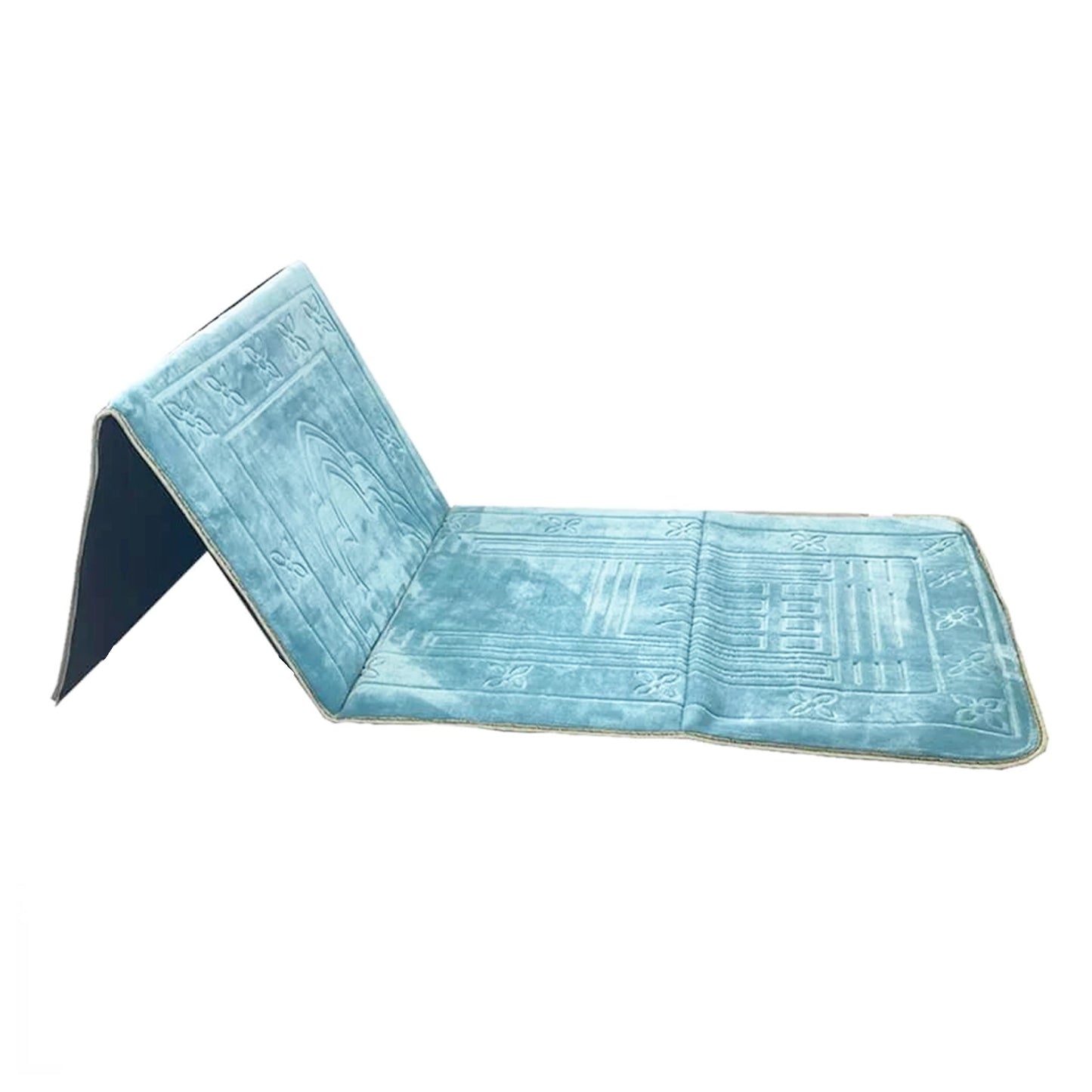 Tapis de prière pliable avec dossier