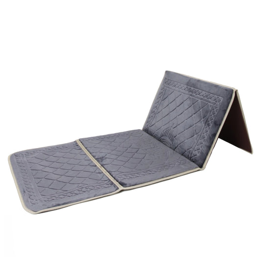 Tapis de prière pliable avec dossier