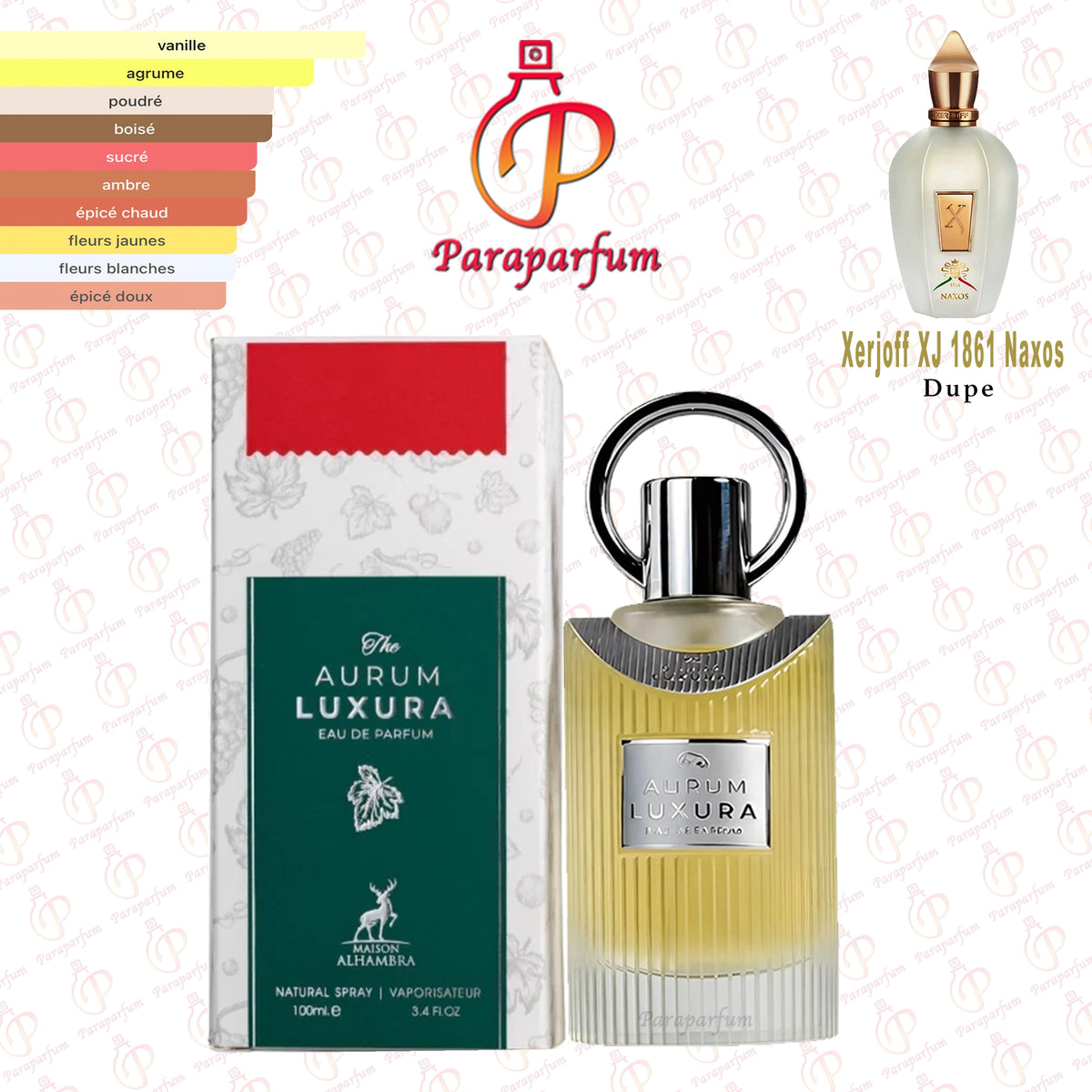 The Aurum Luxura Maison Alhambra 100ml
