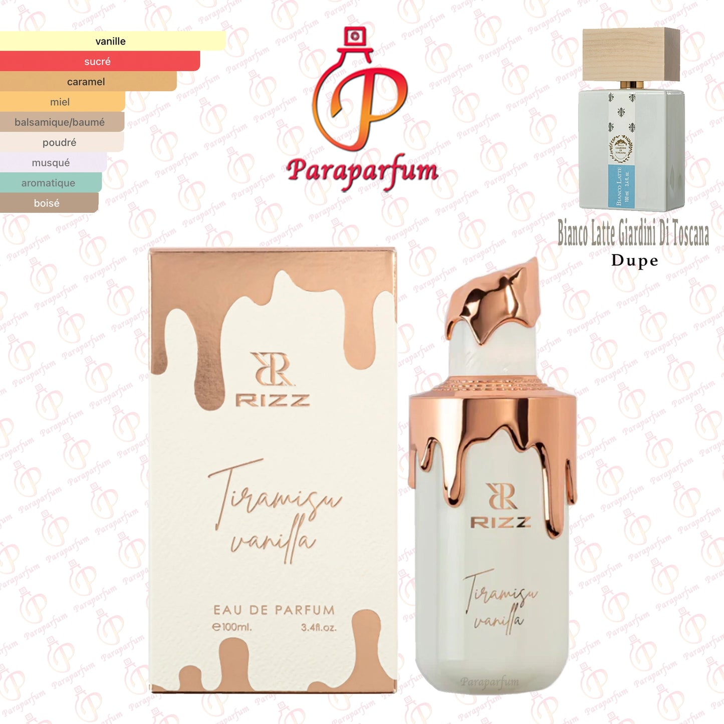 Tiramisu Vanilla Rizz 100ml