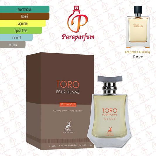 Toro Pour Homme Glace Maison Alhambra 100ml