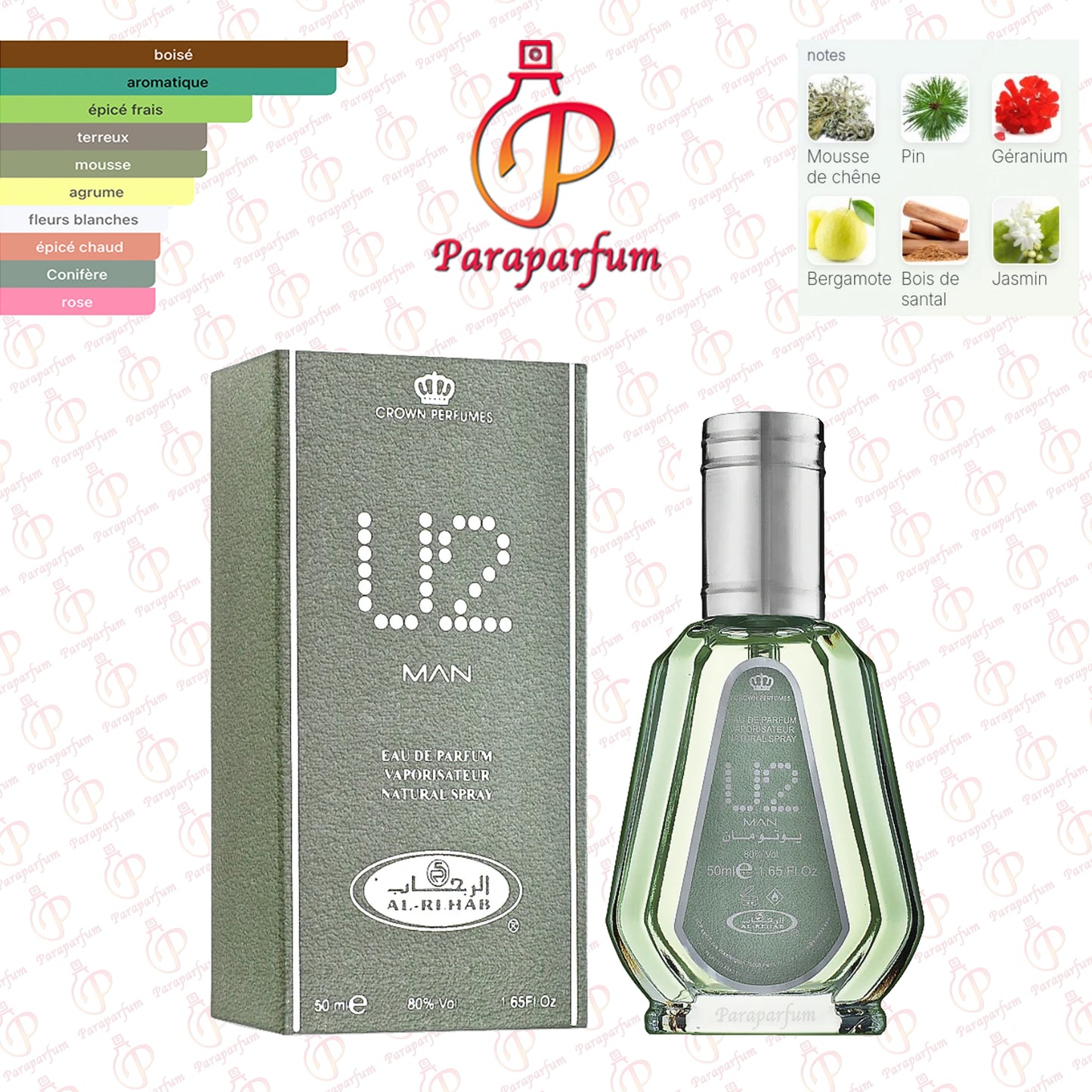U2 Man Al Rehab 50ml