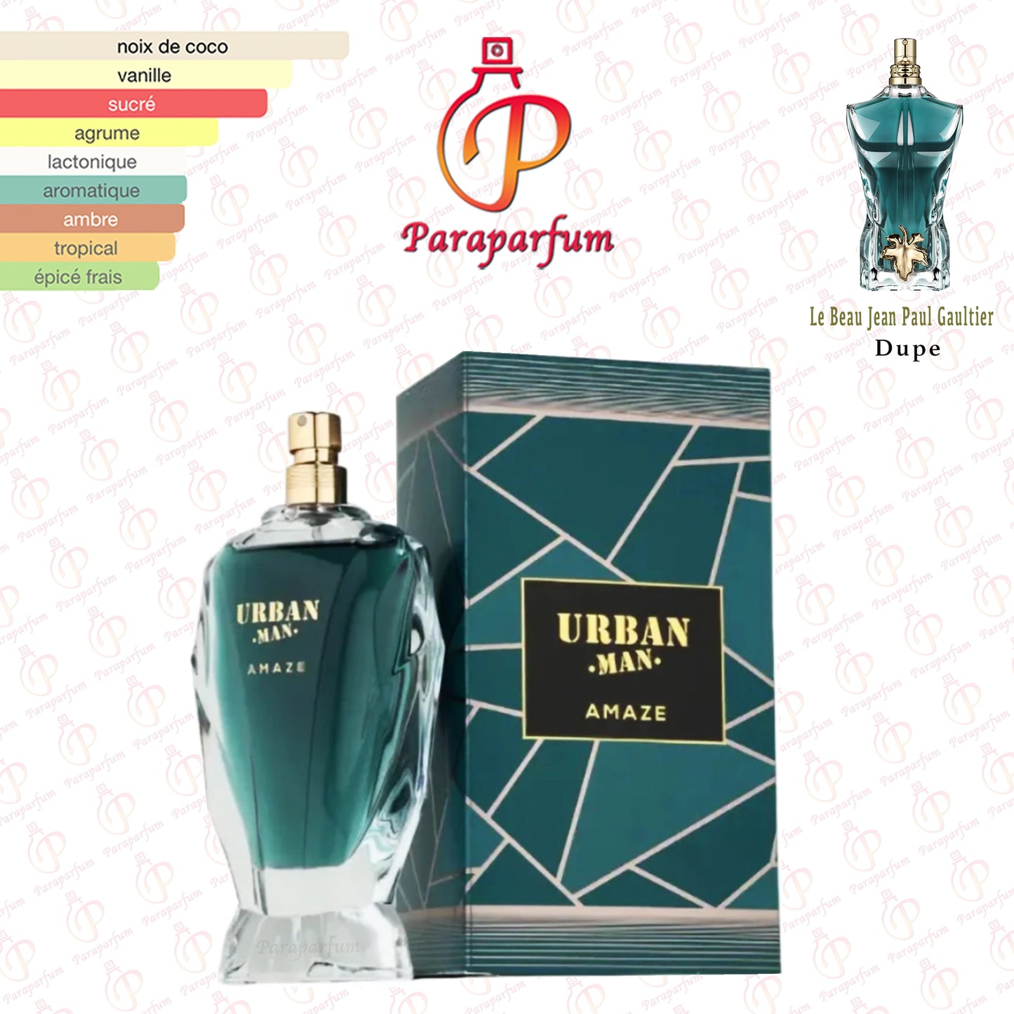 Urban Man Amaze Fragrance World 90ml