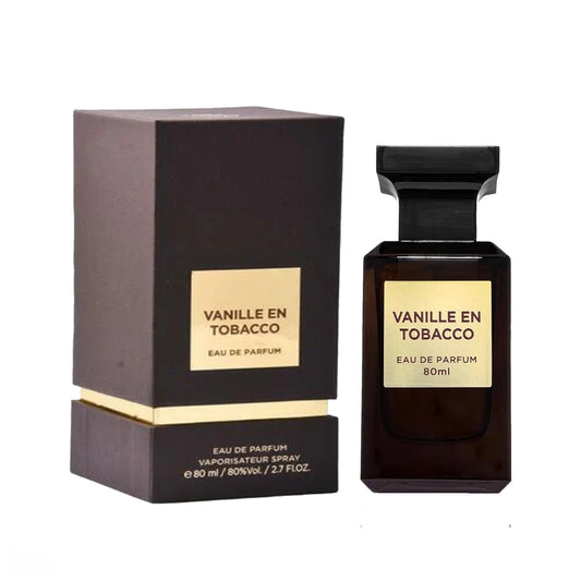 Vanille en Tobacco Fragrance World 80ml