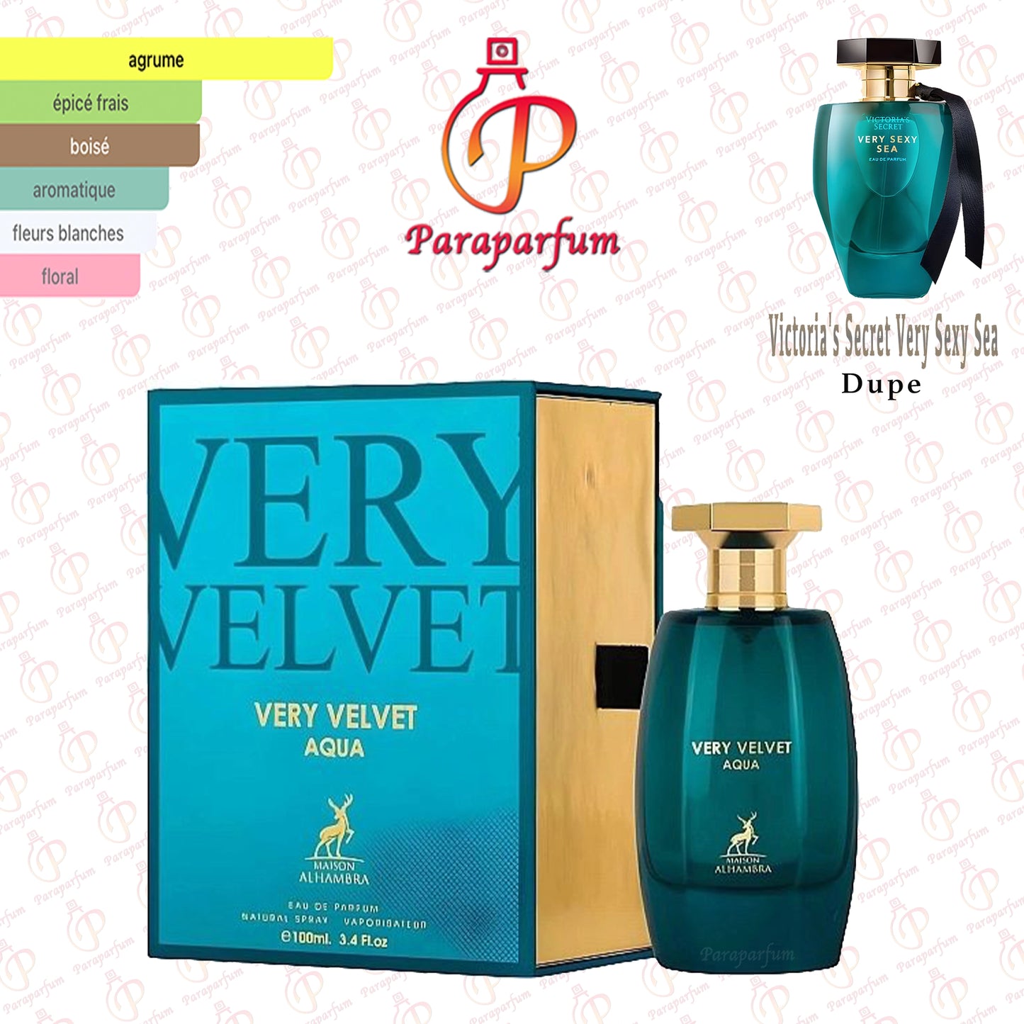 Very Velvet Aqua Maison Alhambra 100ml