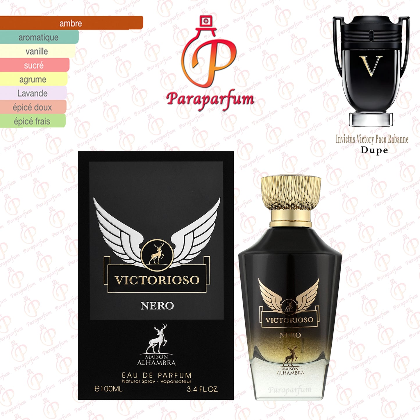 Victorioso Nero Maison Alhambra 100ml