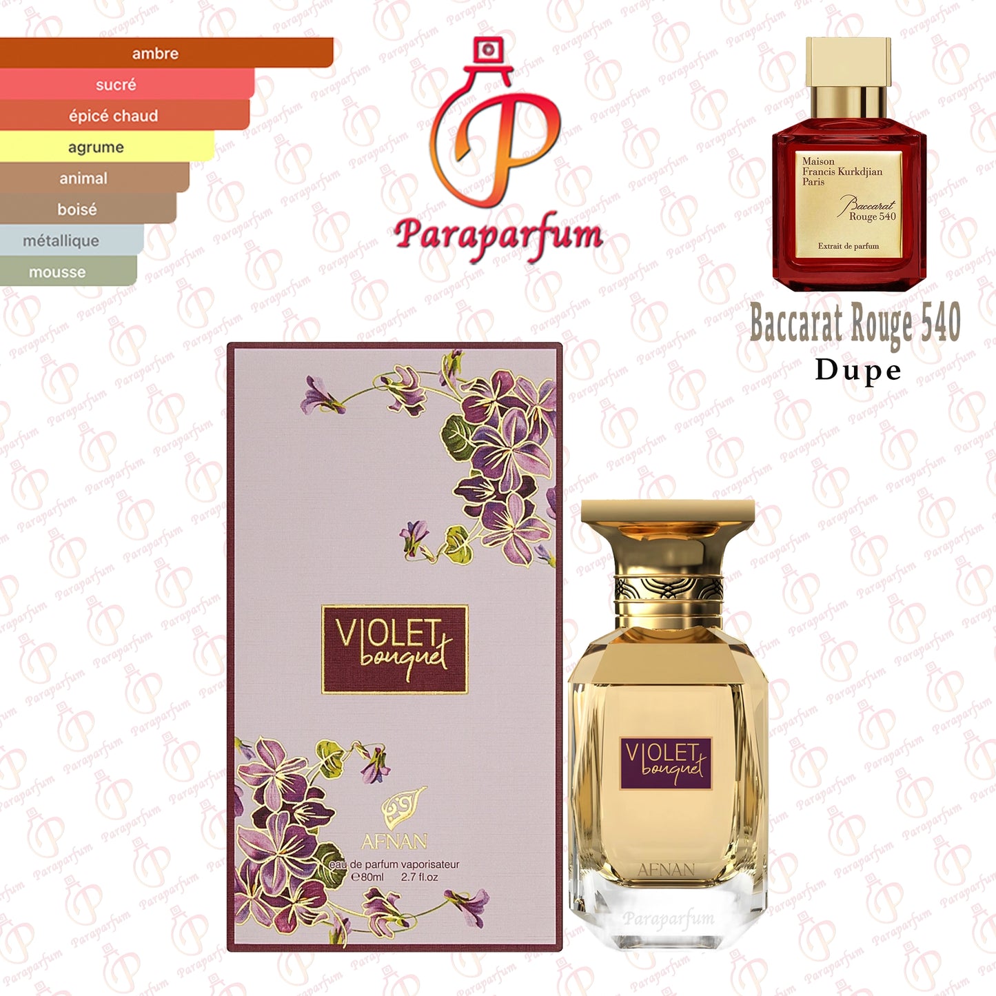 Violet Bouquet Afnan 100ml