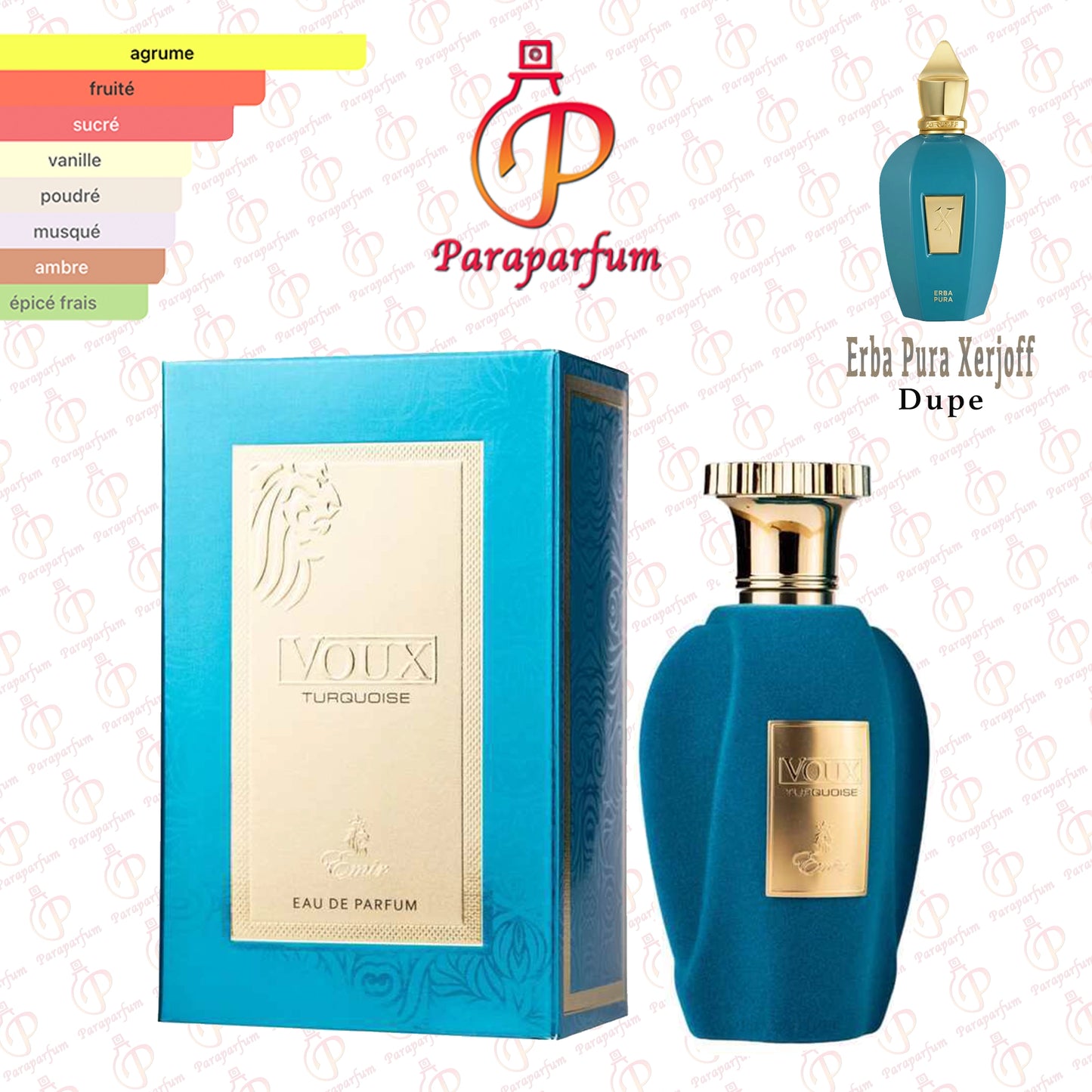 Voux Turquoise Paris Corner 100ml