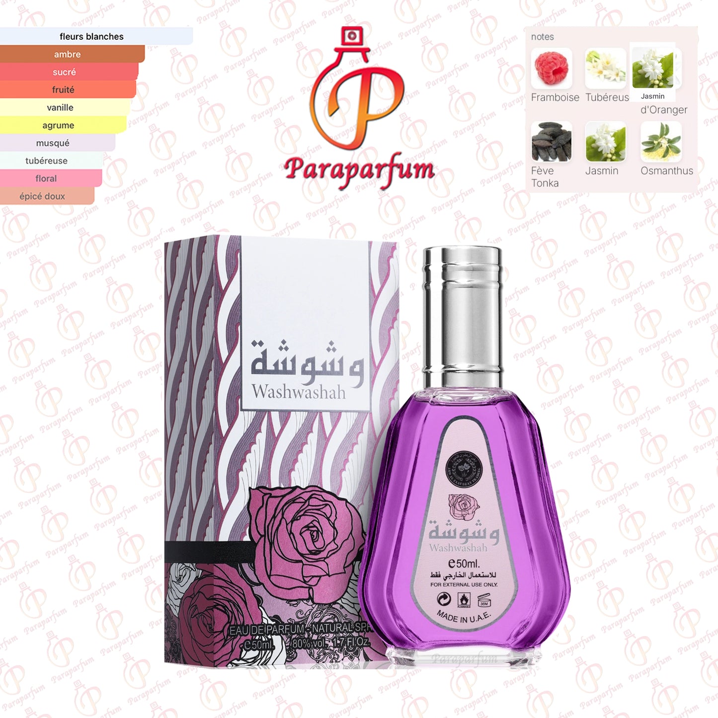 Washwashah Ard Al Zaafaran 50ml