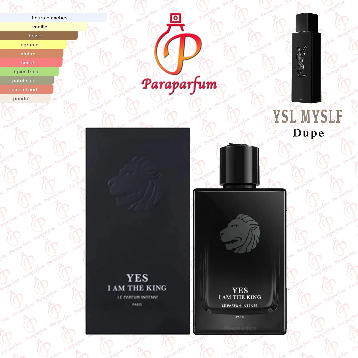 Yes I Am The King Le Parfum Intense Geparlys 100ml