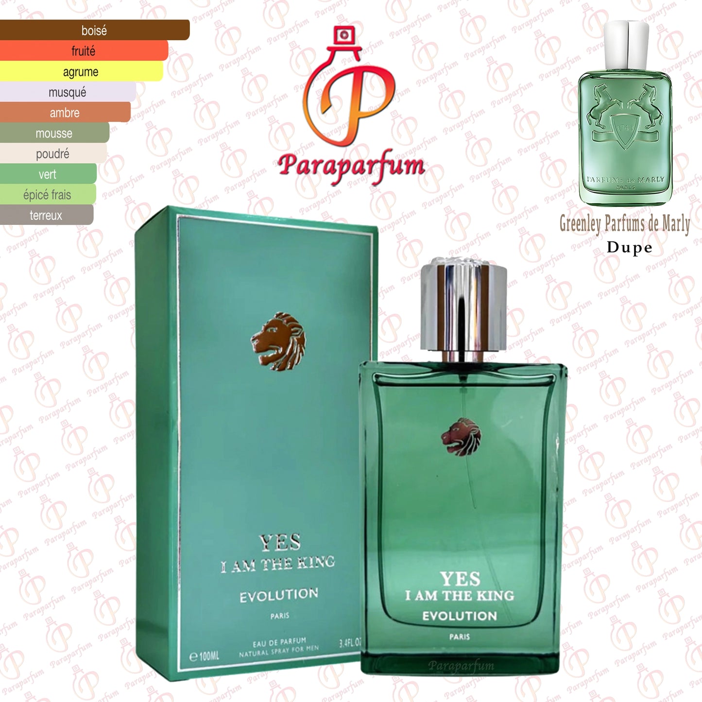 Yes I Am The King Evolution Geparlys 100ml