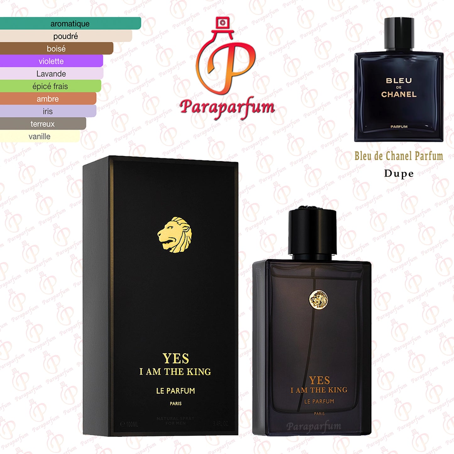 Yes I Am The King Le Parfum Geparlys 100ml