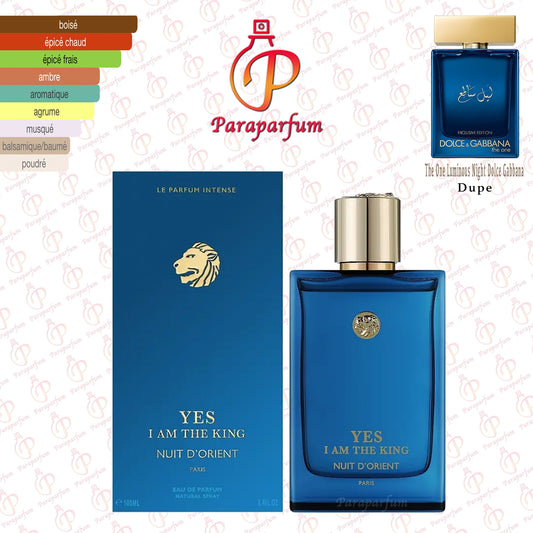 Yes I am The King Nuit D’Orient Geparlys 100ml