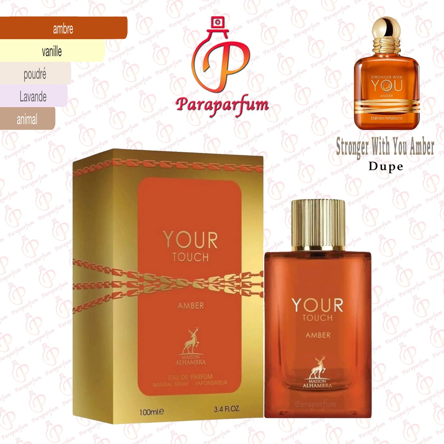 Your Touch Amber Maison Alhambra 100ml