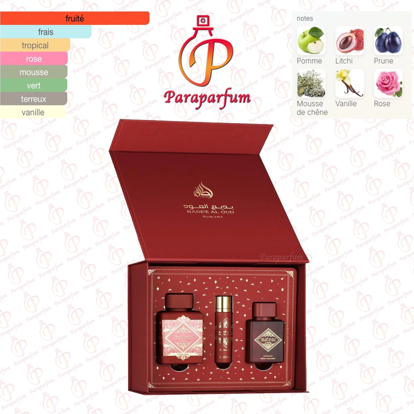 Coffret Bade’e Al Oud Sublime Lattafa