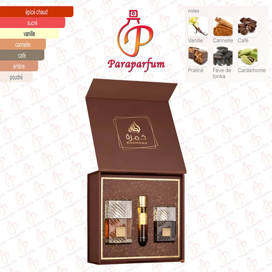 Coffret Khamrah Qahwa Lattafa